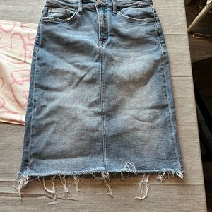 Vervet Blue Denim Skirt